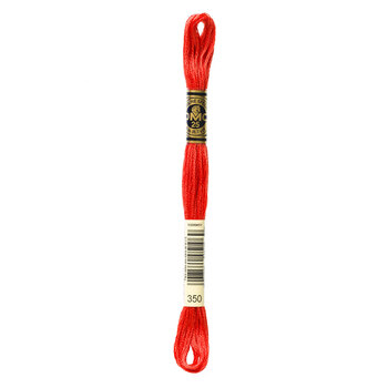 DMC 350 Medium Coral - 6 Strand Embroidery Floss, Image