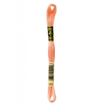 DMC 353 Peach - 6 Strand Embroidery Floss