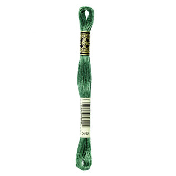 DMC 367 Dark Pistachio Green - 6 Strand Embroidery Floss