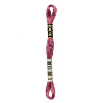 DMC 3687 Mauve - 6 Strand Embroidery Floss