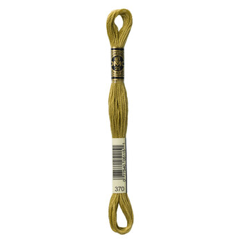 DMC 370 Medium Mustard - 6 Strand Embroidery Floss