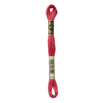 DMC 3712 Medium Salmon - 6 Strand Embroidery Floss