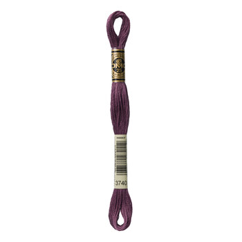 DMC 3740 Dark Antique Violet - 6 Strand Embroidery Floss, Image