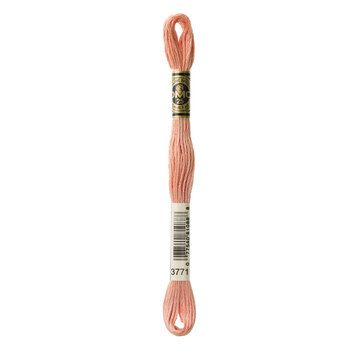 DMC 3771 Ultra Very Light Terra Cotta - 6 Strand Embroidery Floss, Image