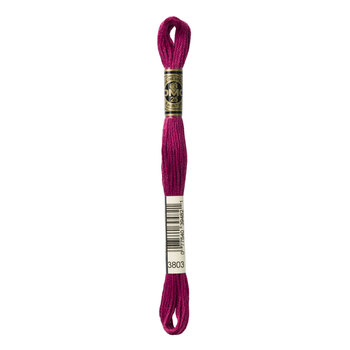 DMC 3803 Dark Mauve - 6 Strand Embroidery Floss, Image