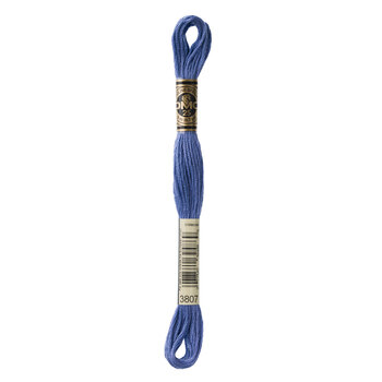 DMC 3807 Cornflower Blue - 6 Strand Embroidery Floss, Image