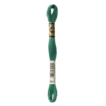 DMC 3815 Dark Celadon Green - 6 Strand Embroidery Floss, Image