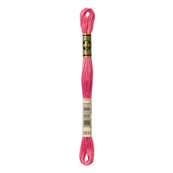 DMC 3833 Light Raspberry - 6 Strand Embroidery Floss, Image