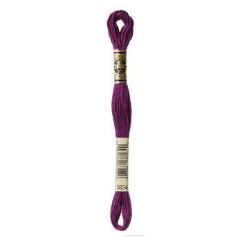 DMC 3834 Dark Grape - 6 Strand Embroidery Floss, Image