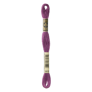 DMC 3835 Medium Grape - 6 Strand Embroidery Floss, Image