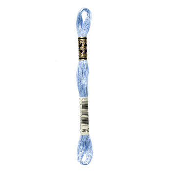 DMC 3840 Light Lavender Blue - 6 Strand Embroidery Floss, Image