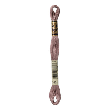 DMC 3861 Light Cocoa - 6 Strand Embroidery Floss, Image