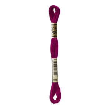 DMC 915 Dark Plum - 6 Strand Embroidery Floss