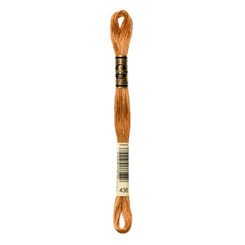 DMC 436 Tan - 6 Strand Embroidery Floss