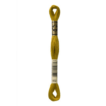 DMC 832 Golden Olive - 6 Strand Embroidery Floss, Image