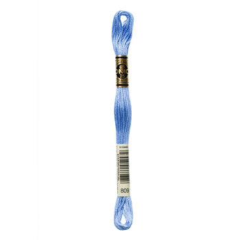 DMC 809 Delft Blue - 6 Strand Embroidery Floss, Image