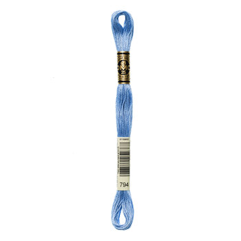 DMC 794 Light Cornflower Blue - 6 Strand Embroidery Floss