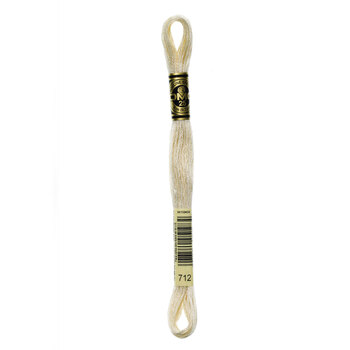 DMC 712 Cream - 6 Strand Embroidery Floss, Image