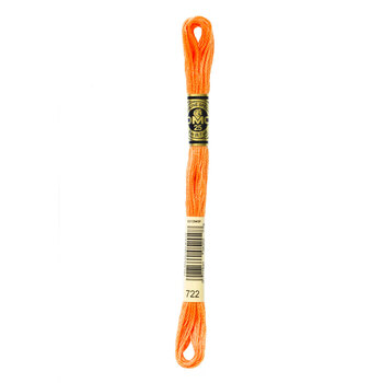 DMC 722 Light Orange Spice - 6 Strand Embroidery Floss