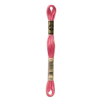 DMC 760 Salmon - 6 Strand Embroidery Floss