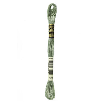 DMC 522 Fern Green - 6 Strand Embroidery Floss