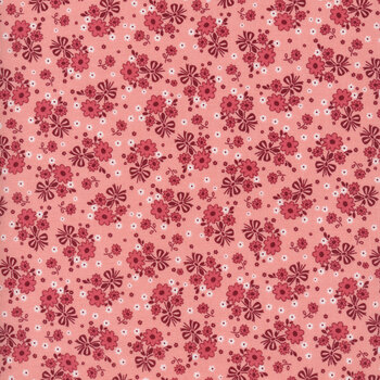 Calico C12840-CORAL by Lori Holt for Riley Blake Designs, Image