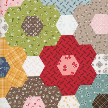 Calico C12862-MULTI by Lori Holt for Riley Blake Designs, Image