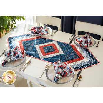  Quilt As You Go Morning Blend Table Runner - Land That I Love, Image