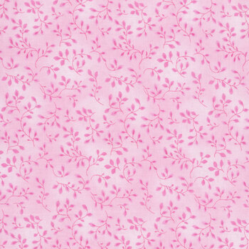 Folio Basics 7755-25 Light Pink Vines by Henry Glass Fabrics, Image