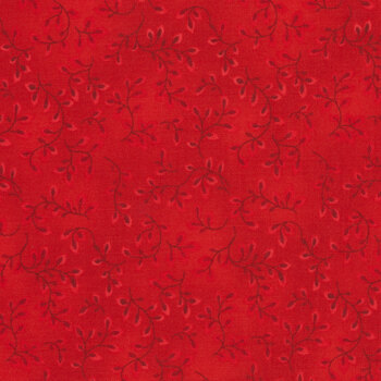 Folio Basics 7755-81 Red Hot Vines by Henry Glass Fabrics, Image