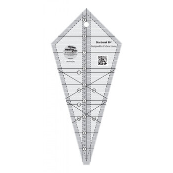 Creative Grids Starburst 30 Degree Triangle Ruler - #CGRISE30, Image