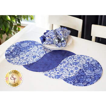 SAMPLE - Braided Twist Table Runner - Summer Breeze