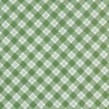 Bee Plaids C12020-CLOVER by Lori Holt for Riley Blake Designs, Image