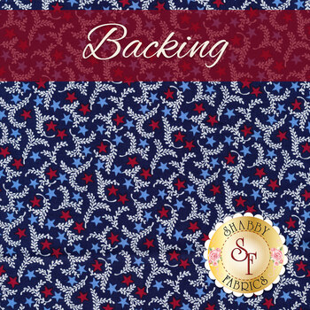  Star Spangled Picnic Quilt - Backing 3-1/2 yds, Image