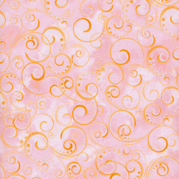 Pearl Splendor 12707P-36 Peach Melba by Kanvas Studio for Benartex, Image