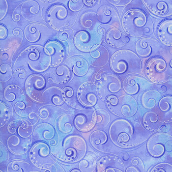 Pearl Splendor 12707P-60 Blue Violet by Kanvas Studio for Benartex