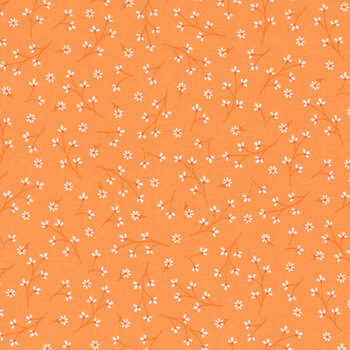 Kimberbell Basics Refreshed MAS8260-O Orange Pretty Petals by Maywood Studio