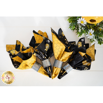 SAMPLE - Cloth Napkins - Honey Bee, Image