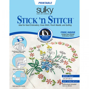 Stick N Stitch - Self Adhesive Wash Away Stabilizer, Image