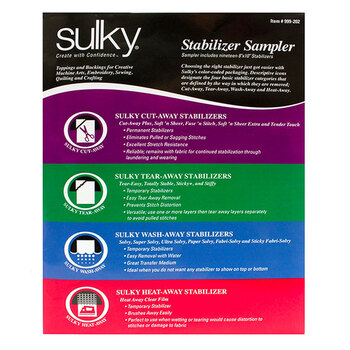 Sulky Stabilizer Sampler Pack, Image