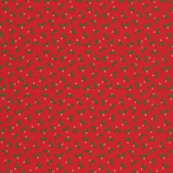 Holiday Essentials - Christmas 20747-12 Berry by Stacy Iest Hsu for Moda Fabrics, Image