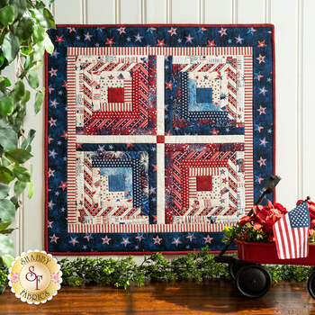 SAMPLE - Log Cabin Wall Hanging - Liberty Lane