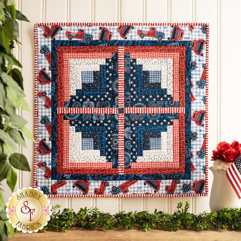 SAMPLE - Log Cabin Wall Hanging - Land That I Love