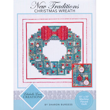 New Traditions Christmas Wreath Wall Hanging Pattern, Image