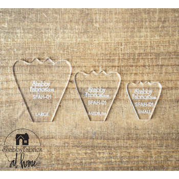 Acrylic Petal Templates - Set of 3, Image