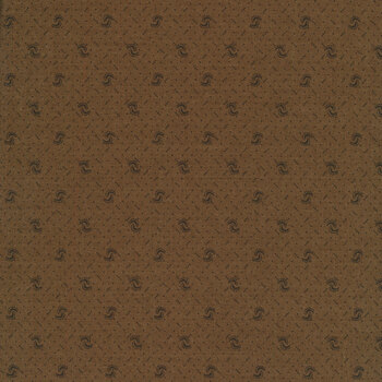 Buttermilk Blenders 2944-38 Brown by Buttermilk Basin for Henry Glass Fabrics, Image