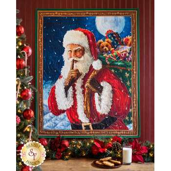 SAMPLE - Santa's Night Out Wall Hanging