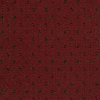 Buttermilk Blenders 2944-89 Burgundy by Buttermilk Basin for Henry Glass Fabrics, Image