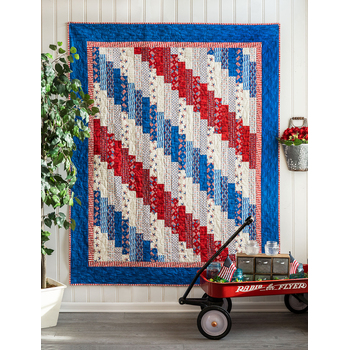 SAMPLE - Standing Strong Quilt - America the Beautiful