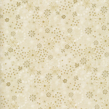 Froth and Bubble 2931-44 Cream by Janet Rae Nesbitt for Henry Glass Fabrics, Image